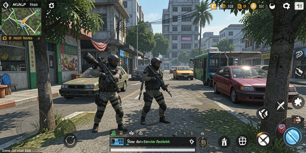 Gameplay AKUNJP yang menarik dan interaktif.