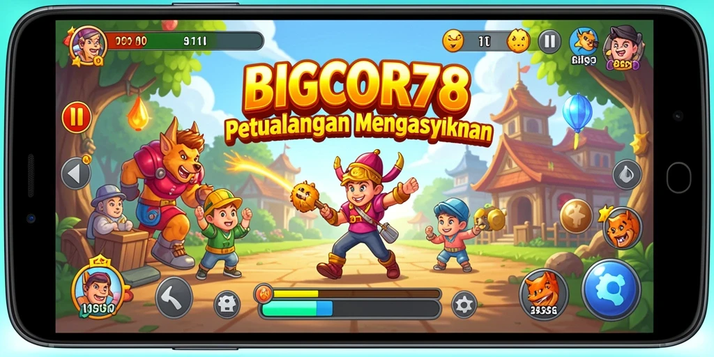 Gameplay seru dengan grafis menarik di BIGCOR78.
