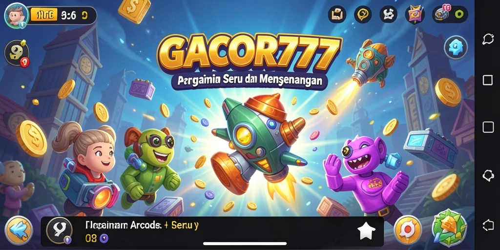 Tampilan gameplay GACOR777 yang seru dan penuh aksi.