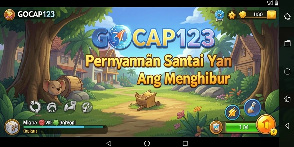 Tampilan menarik dari gameplay santai GOCAP123 yang menghibur.