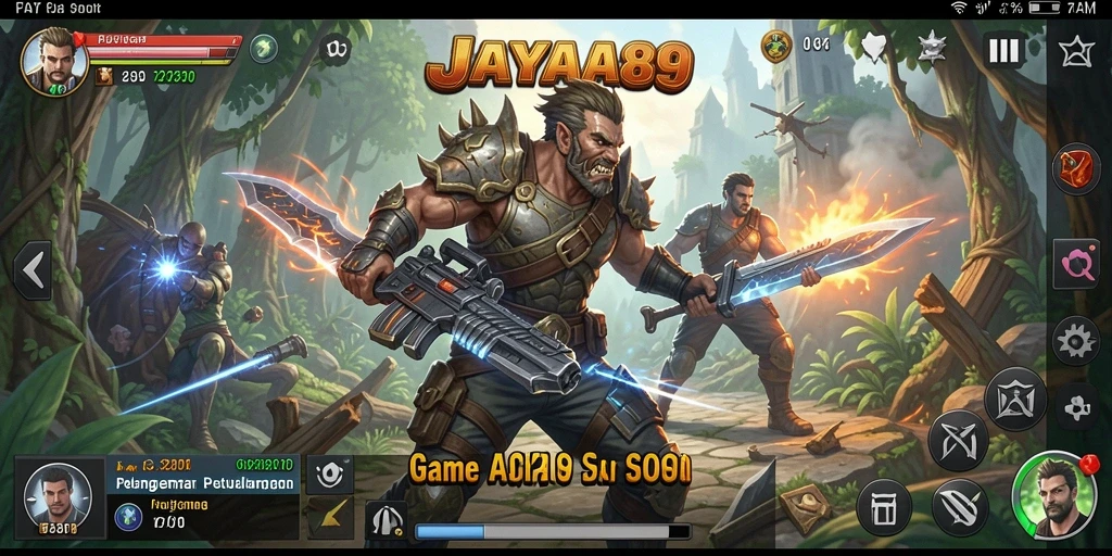 Tampilan gameplay JAYA89 yang mendebarkan dan penuh aksi.