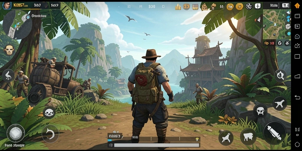 Pengalaman gameplay mendebarkan dunia terbuka KO857.