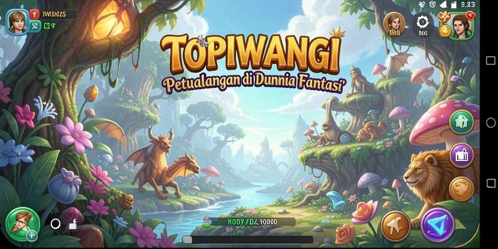 Menampilkan gameplay seru dan eksplorasi dunia yang luas.