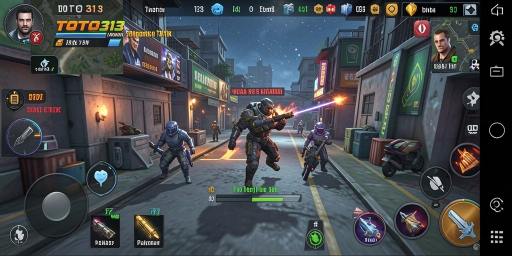 Screenshot permainan TOTO313 yang menampilkan aksi strategi mendebarkan.