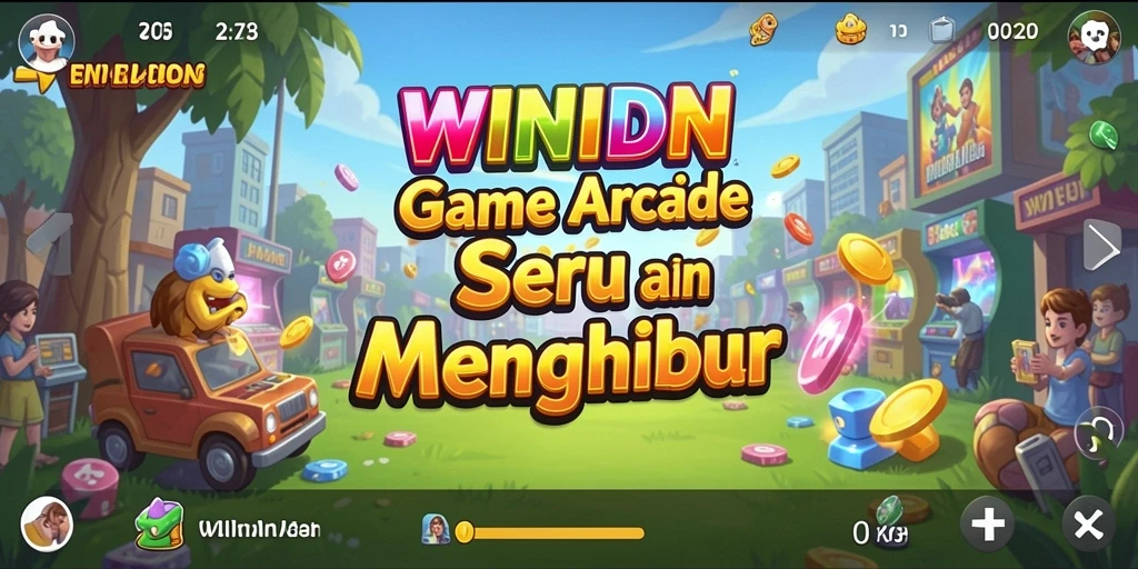 Tampilan gameplay seru dan dinamis dari WINIDN.